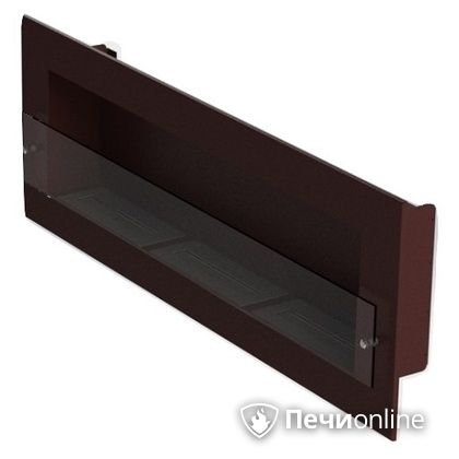 Биокамин ЭкоЛайф Window III Glass black burgundy Арома в Качканаре